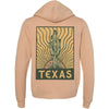 Desert Sunset TX Zipper Hoodie-CA LIMITED