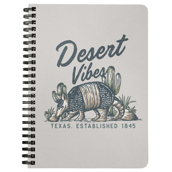 Desert Vibes Texas Cream Notebook-CA LIMITED