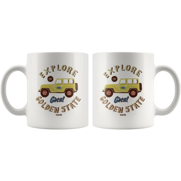 Explore The Golden State Mug-CA LIMITED