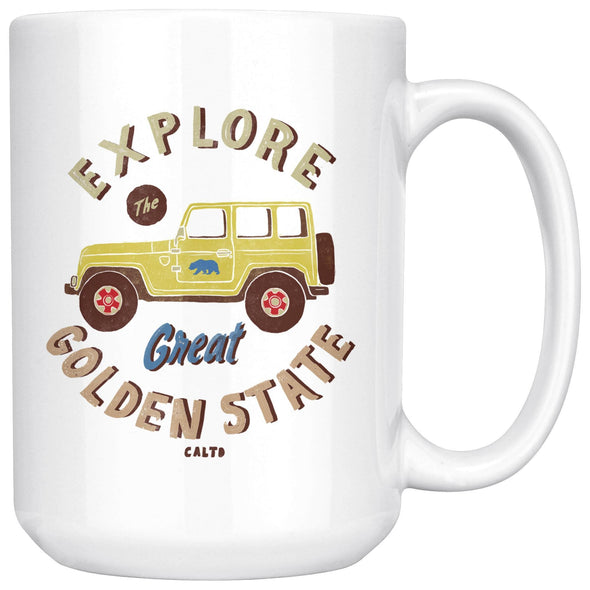 Explore The Golden State Mug-CA LIMITED