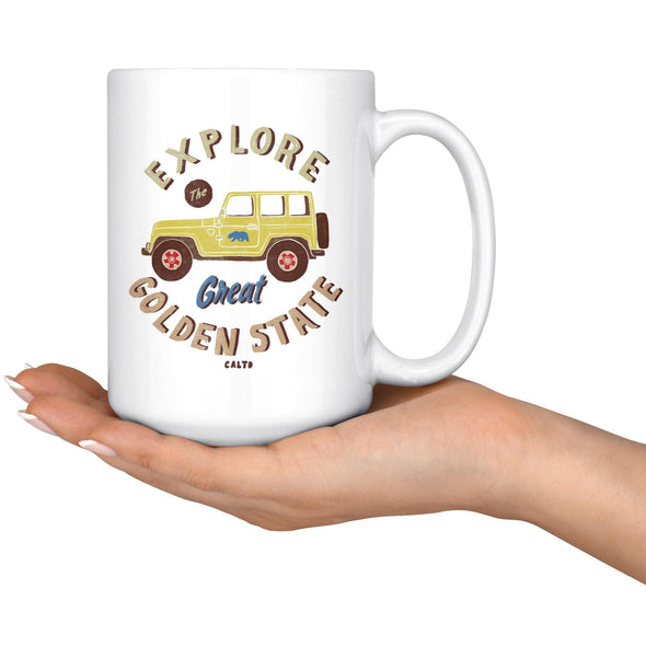 Explore The Golden State Mug-CA LIMITED