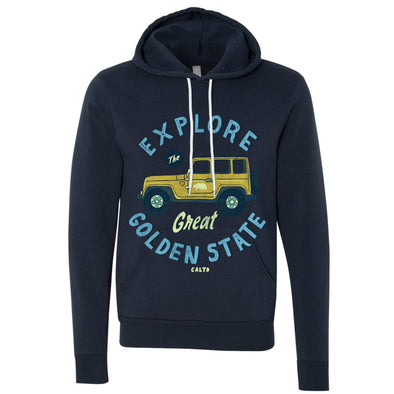 Explore The Golden State Pullover Hoodie-CA LIMITED