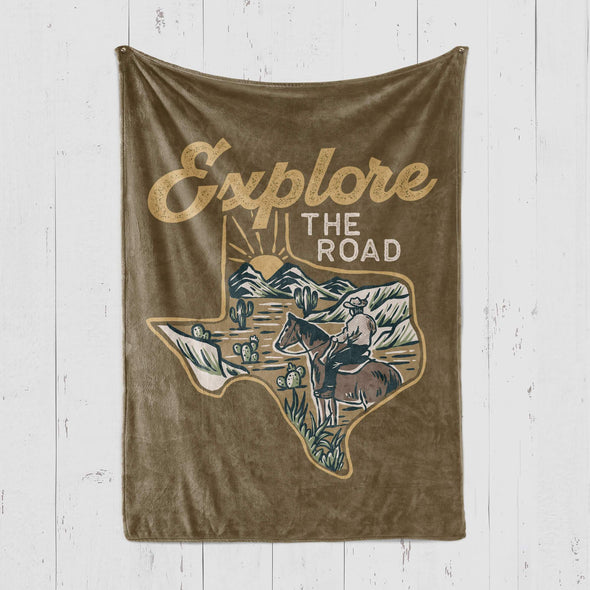 Explore the Road Texas Blanket-CA LIMITED