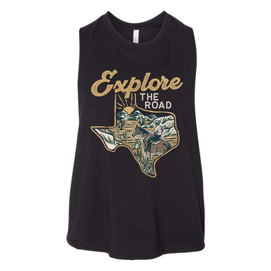 Explore the Road Texas Crop Tank-CA LIMITED