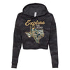 Explore the Road Texas Cropped Hoodie-CA LIMITED