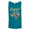 Explore the Road Texas Men's Tank-CA LIMITED