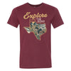 Explore the Road Texas Tee-CA LIMITED