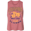 Finest Poppies Cropped Tank-CA LIMITED