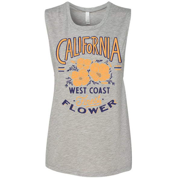 Finest Poppies Muscle Tank-CA LIMITED