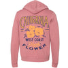 Finest Poppies Zipper Hoodie-CA LIMITED