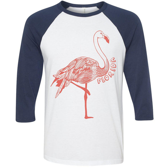 Flamingo FL Baseball Tee-CA LIMITED