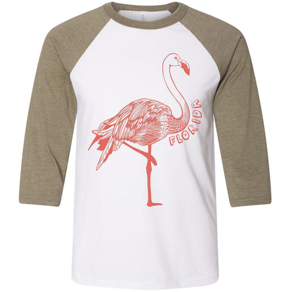 Flamingo FL Baseball Tee-CA LIMITED