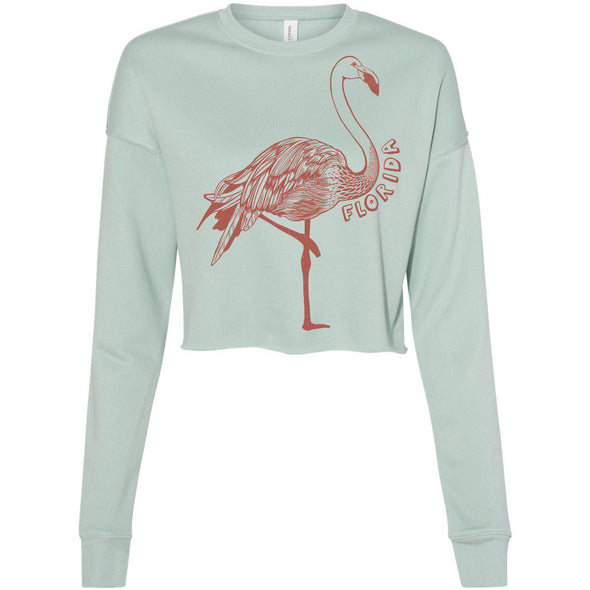 Flamingo FL Cropped Sweater-CA LIMITED