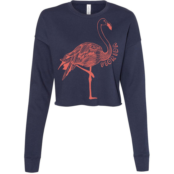 Flamingo FL Cropped Sweater-CA LIMITED