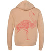 Flamingo FL Zipper Hoodie-CA LIMITED