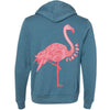 Flamingo FL Zipper Hoodie-CA LIMITED