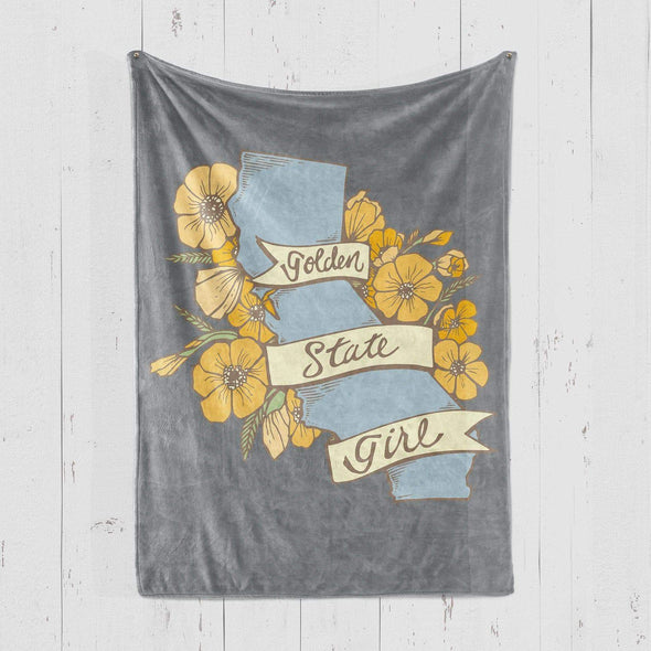 Golden State Girl Blanket-CA LIMITED