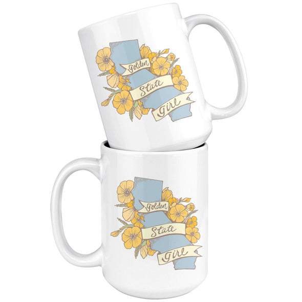 Golden State Girl Mug-CA LIMITED