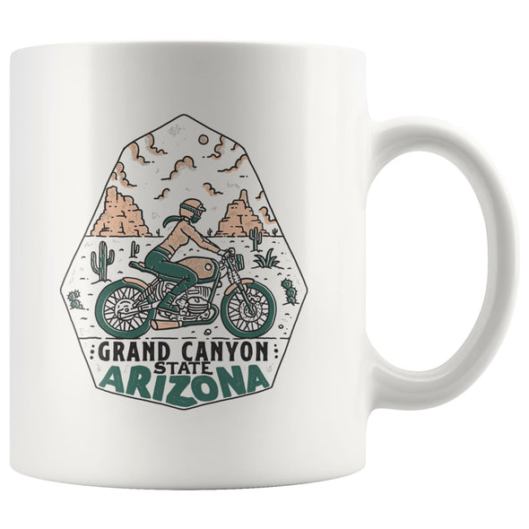 Grand Canyon Rider Arizona Ceramic Mug-CA LIMITED