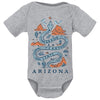 Grand Canyon Snake Arizona Baby Onesie-CA LIMITED