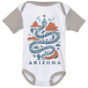 Grand Canyon Snake Arizona Baby Onesie-CA LIMITED