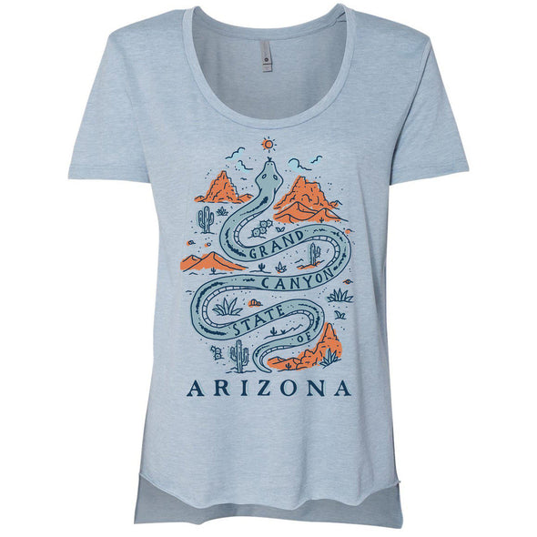 Grand Canyon Snake Arizona High Low Top-CA LIMITED