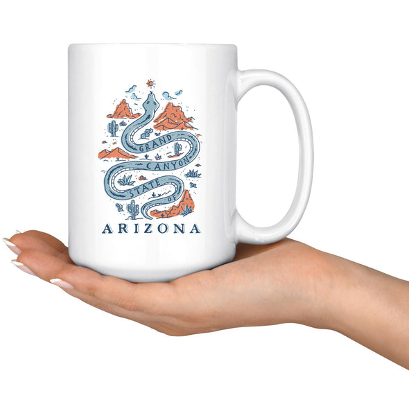 Grand Canyon Snake Arizona Mug-CA LIMITED