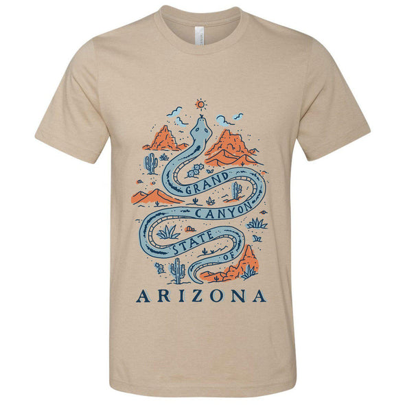 Grand Canyon Snake Arizona Tee-CA LIMITED