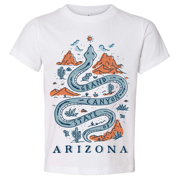 Grand Canyon Snake Arizona Toddlers Tee-CA LIMITED