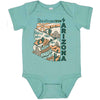 Greetings from Arizona Baby Onesie-CA LIMITED