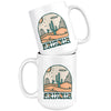 Groovy Desert Arizona Ceramic Mug-CA LIMITED