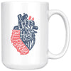 Heart Ceramic Mug-CA LIMITED