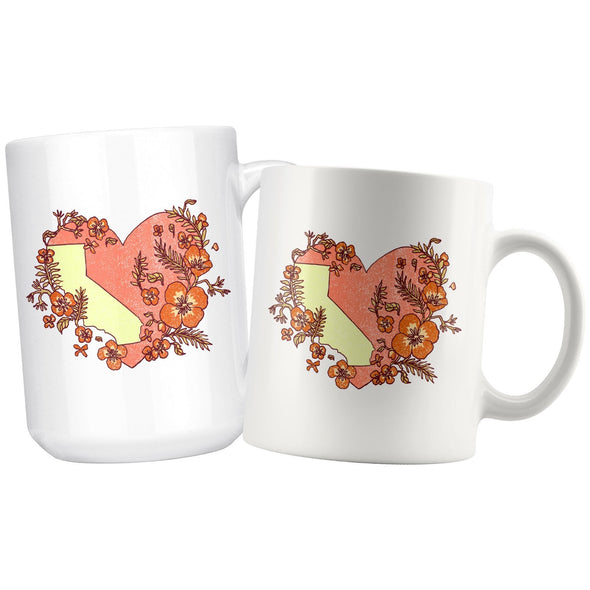 Heart State Ceramic Mug-CA LIMITED