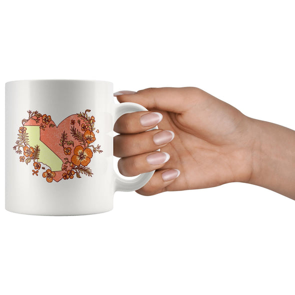 Heart State Ceramic Mug-CA LIMITED