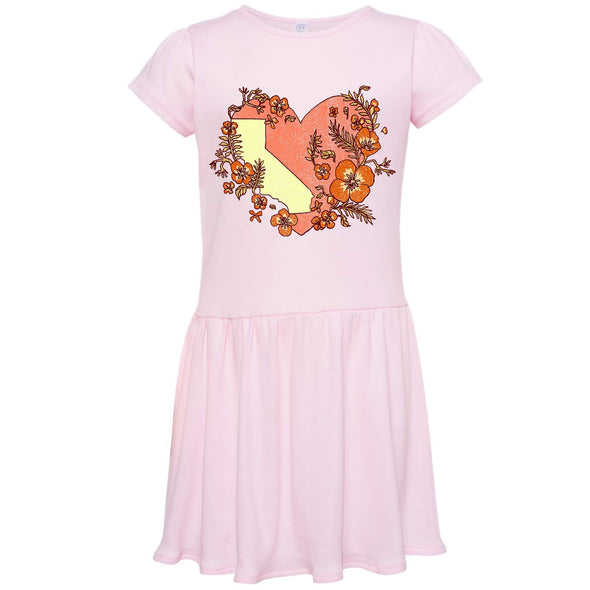 Heart State Toddlers Dress-CA LIMITED