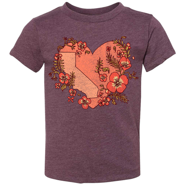 Heart State Toddlers Tee-CA LIMITED