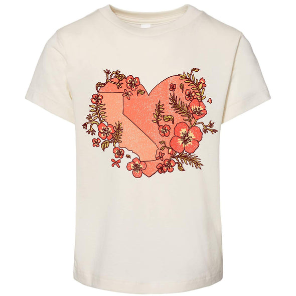 Heart State Toddlers Tee-CA LIMITED