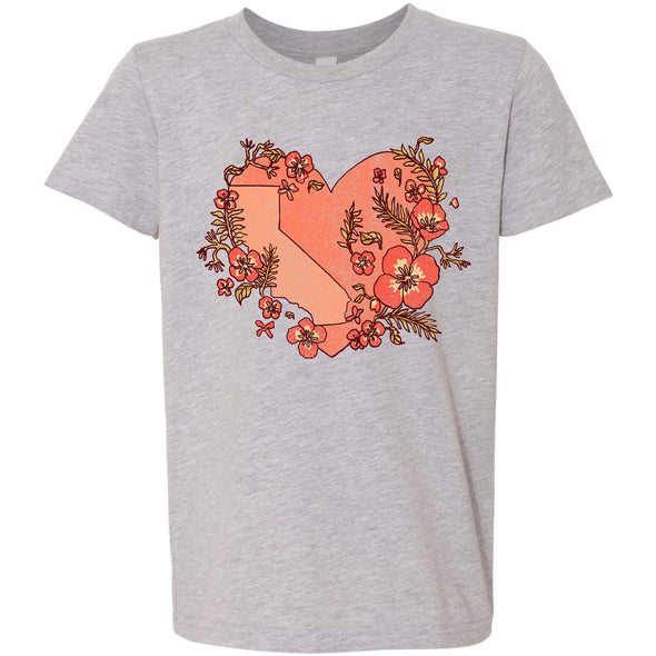 Heart State Youth Tee-CA LIMITED