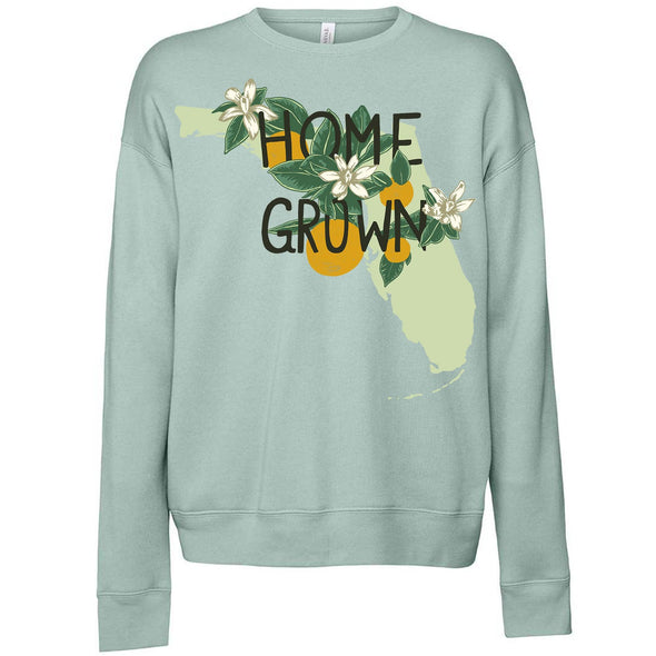 Home Grown FL Drop Shoulder Sweater-CA LIMITED