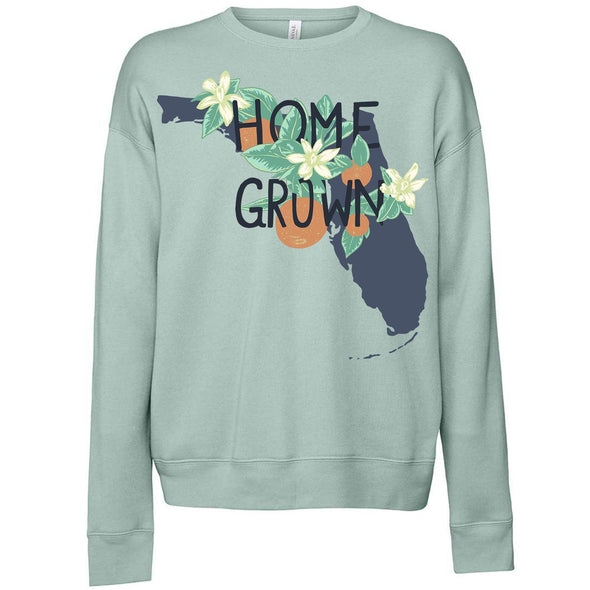 Home Grown FL Drop Shoulder Sweater-CA LIMITED