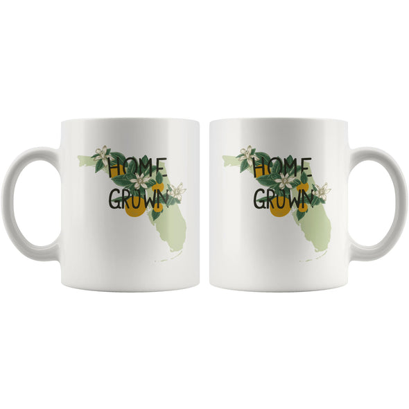 Home Grown FL Lime Ceramic Mug-CA LIMITED