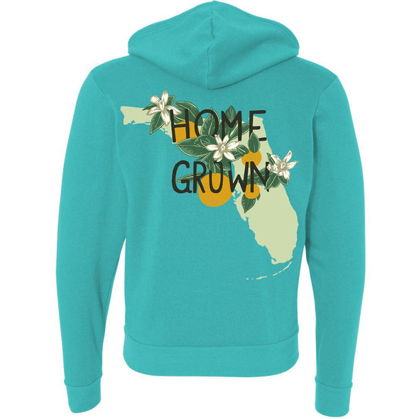 Home Grown FL Zipper Hoodie-CA LIMITED