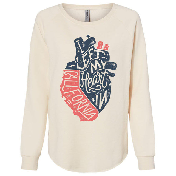 I Left My Heart In CA Crewneck Sweatshirt-CA LIMITED