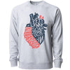 I Left My Heart In CA Raglan Sweater-CA LIMITED