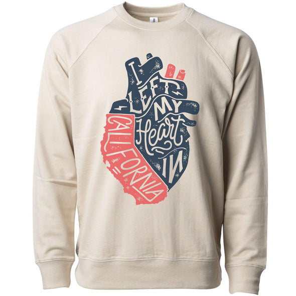 I Left My Heart In CA Raglan Sweater-CA LIMITED