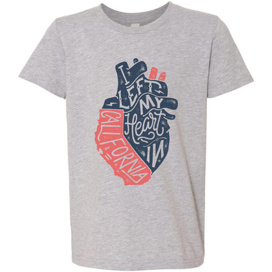 I Left My Heart In CA Youth Tee-CA LIMITED