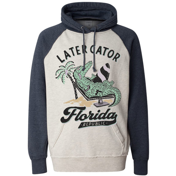 Later Gator Florida Raglan Hoodie