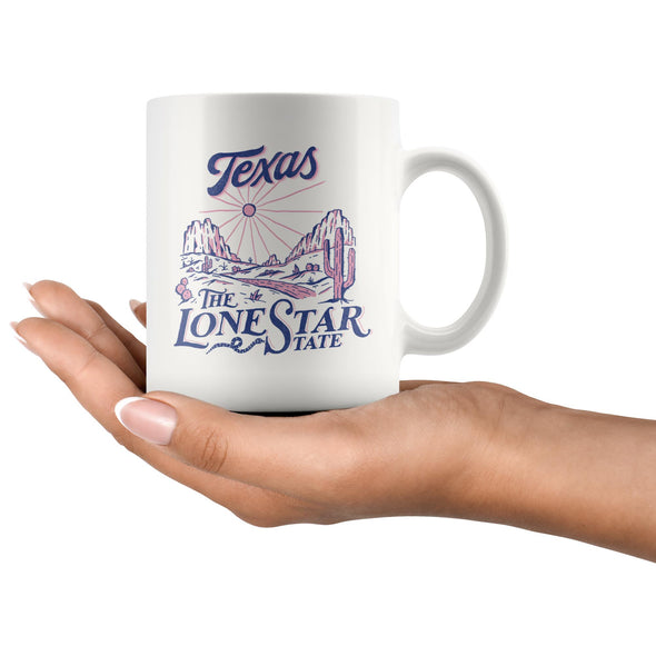 Lonestar Texas Ceramic Mug-CA LIMITED