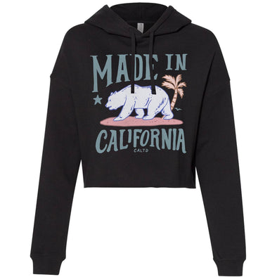 Made in California Cropped Hoodie-CA LIMITED