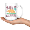 Made in California Maroon Mug-CA LIMITED